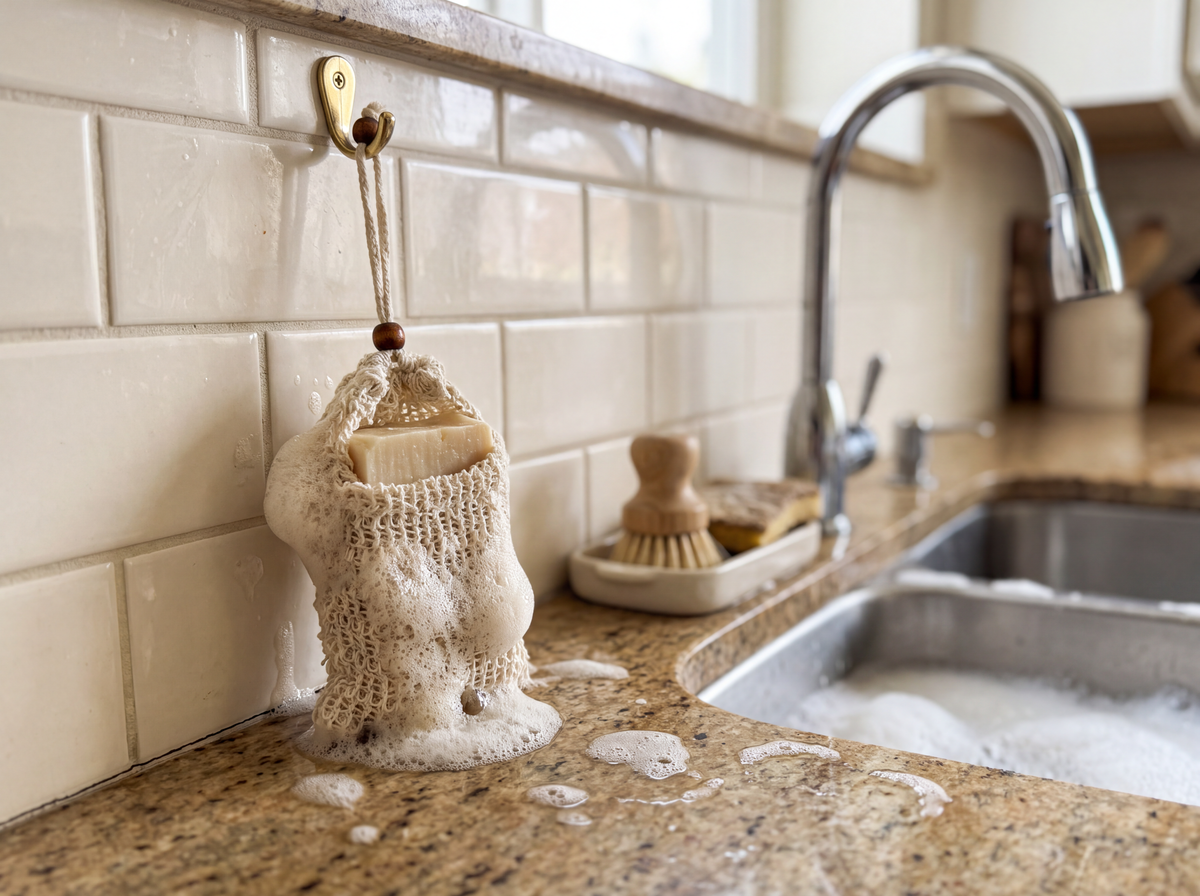 Sisal Soap Saver Bag