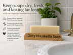 Dirty Housewife Bamboo Soap Saver
